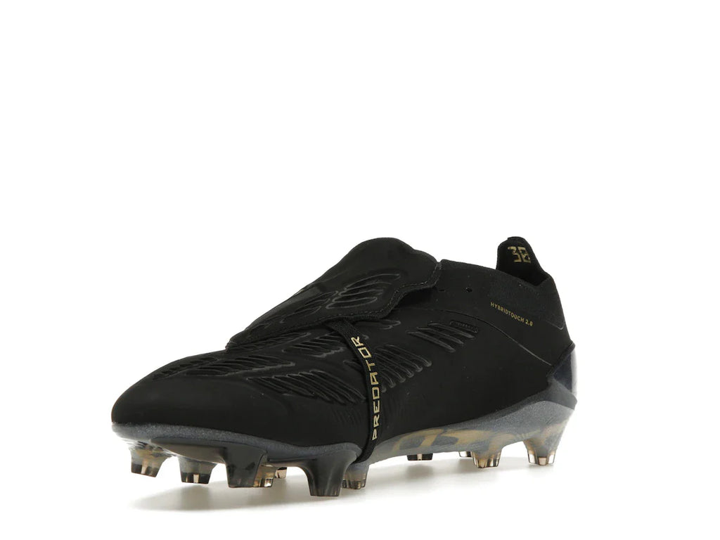 adidas Predator Elite Foldover Tongue FG Core Black Carbon Gold Metallic