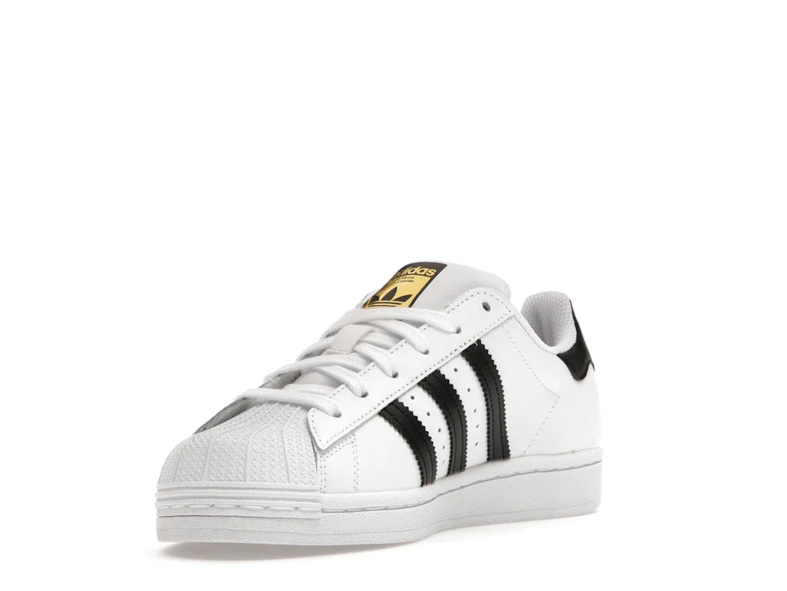 adidas Superstar Cloud White Core Black Gold (GS)