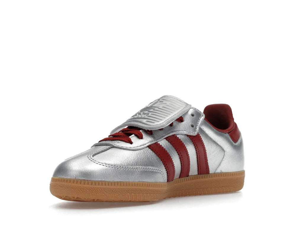 adidas Samba LT Silber Metallic Ruby Gum (Damen)