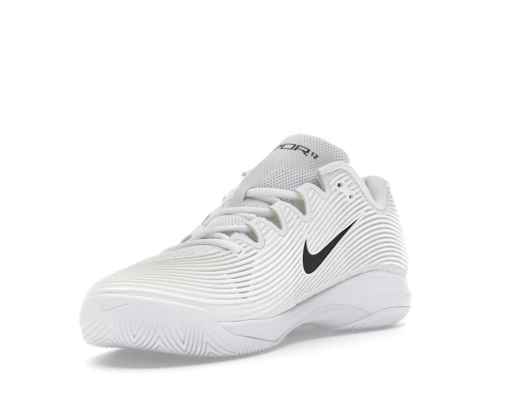 Nike Court Air Zoom Vapor 12 HC Weiß Summit Weiß Schwarz