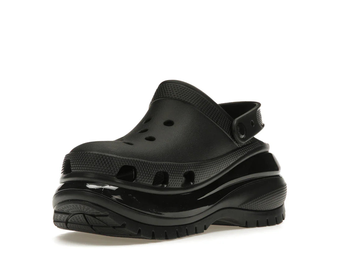 Crocs Classic Mega Crush Clog Schwarz