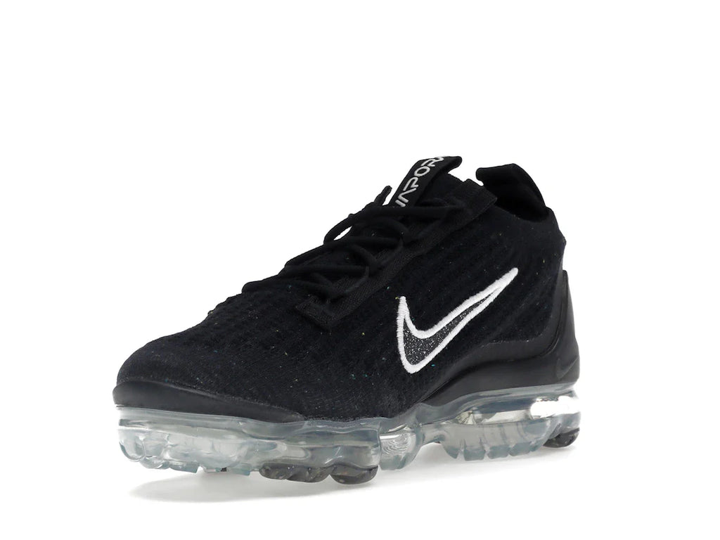 Nike Air VaporMax 2021 FK Schwarz Metallic Silber (Damen)