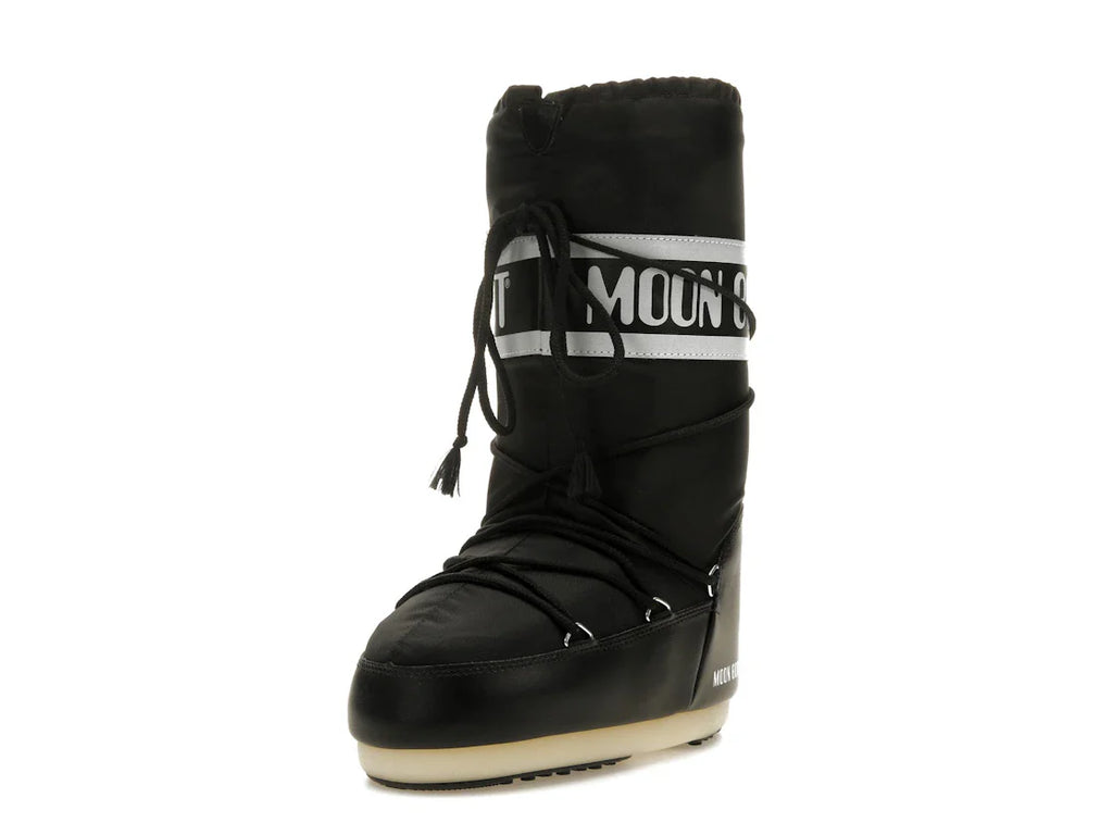 Moon Boot Icon Nylonstiefel Schwarz