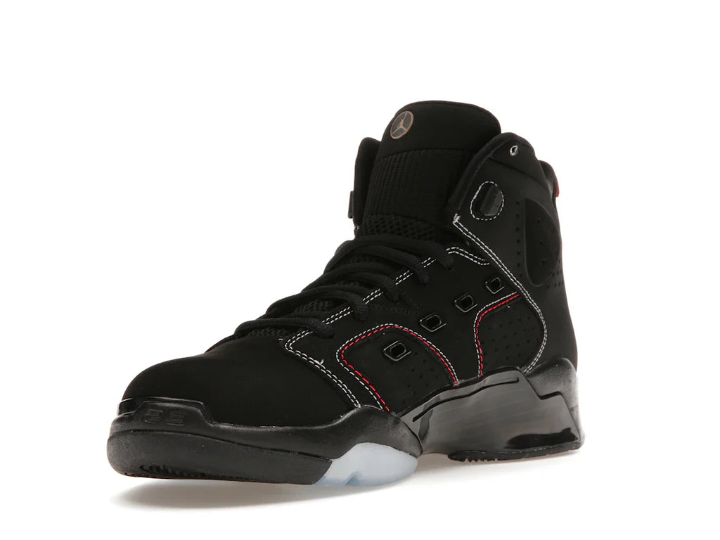 Jordan 6-17-23 Schwarz Weiß Rot Kontrastnähte