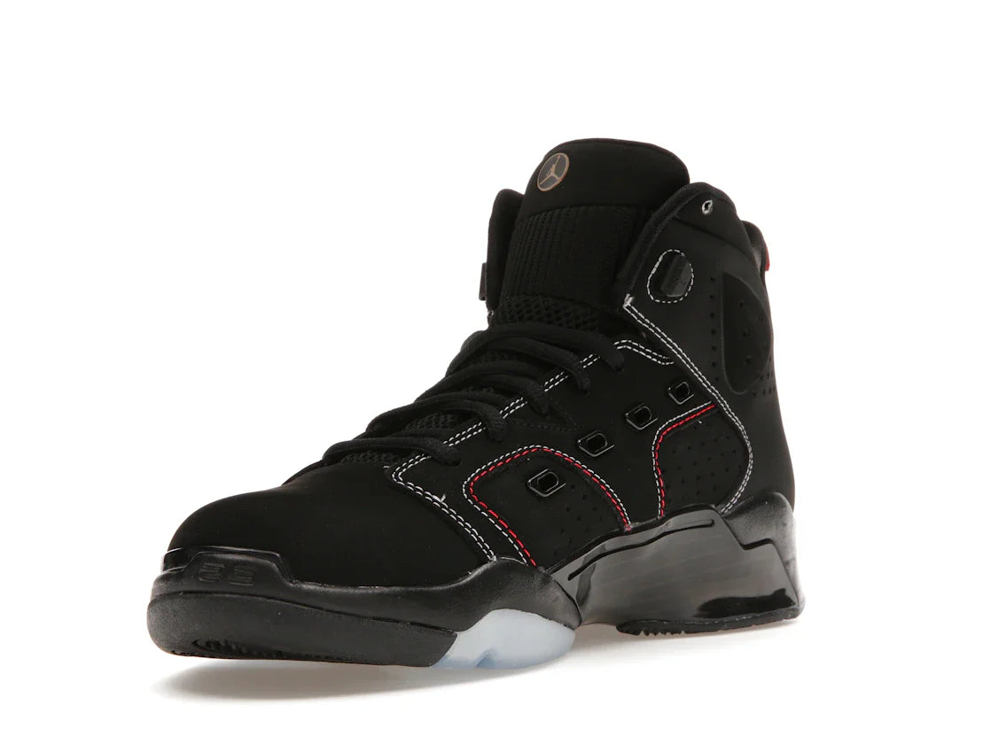 Jordan 6-17-23 Schwarz Weiß Rot Kontrastnähte
