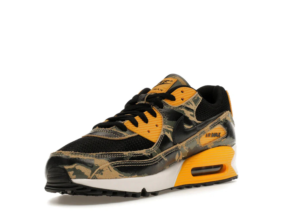 Nike Air Max 90 Premium Schwarz University Gold Camo