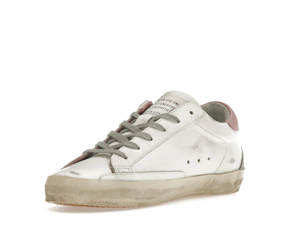 Golden Goose Super-Star Weiß Hellrosa (Damen)