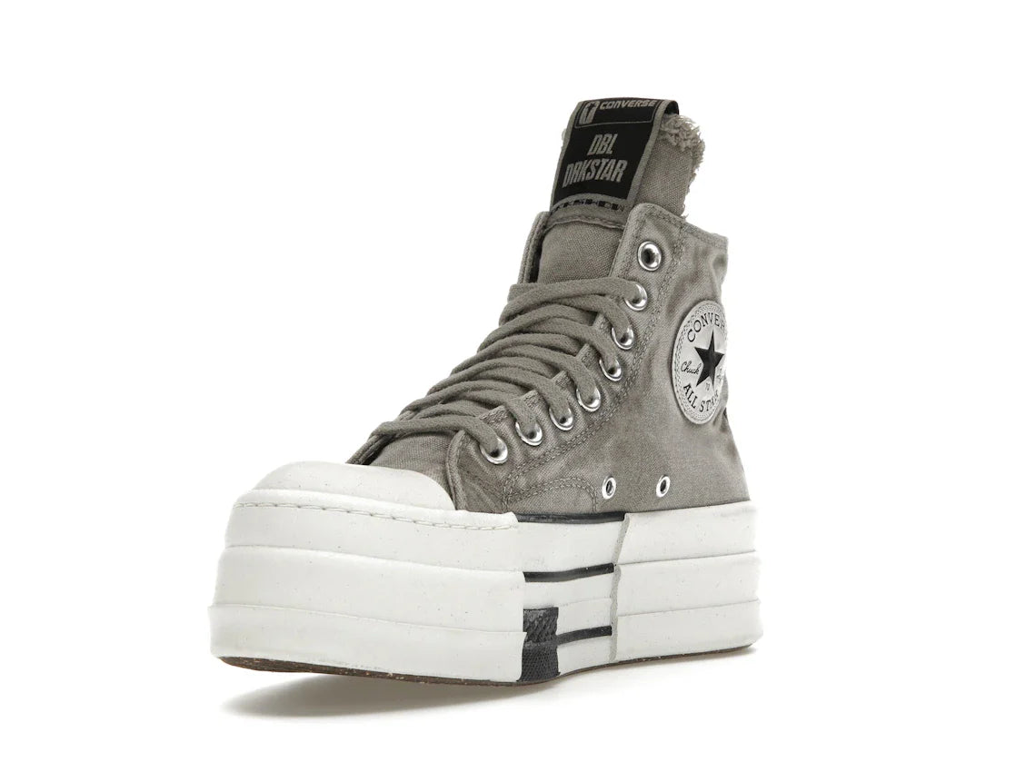 Converse DBL DRKSTAR Chuck Taylor All Star 70 Hi Rick Owens DRKSHDW Overdye Concrete
