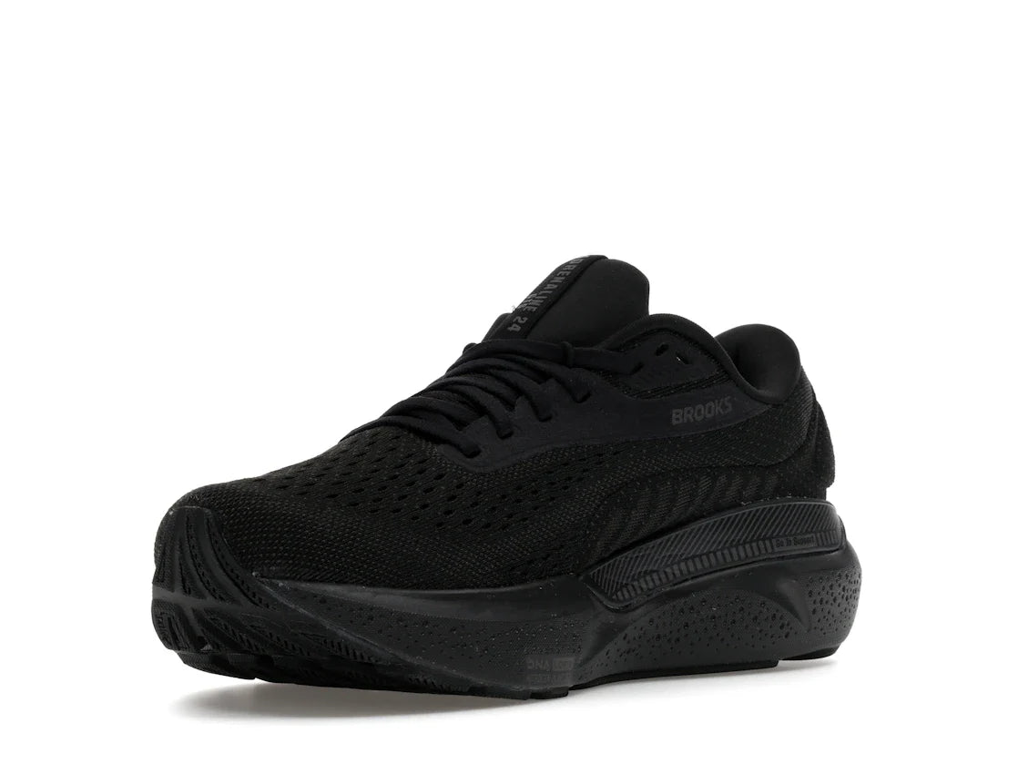 Brooks Adrenaline GTS 24 Black Black Ebony (Damen)