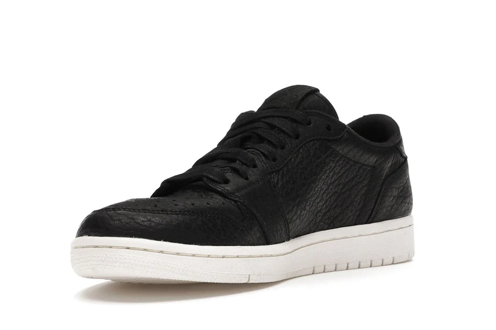Jordan 1 Retro Low Swooshless Schwarz (2016)