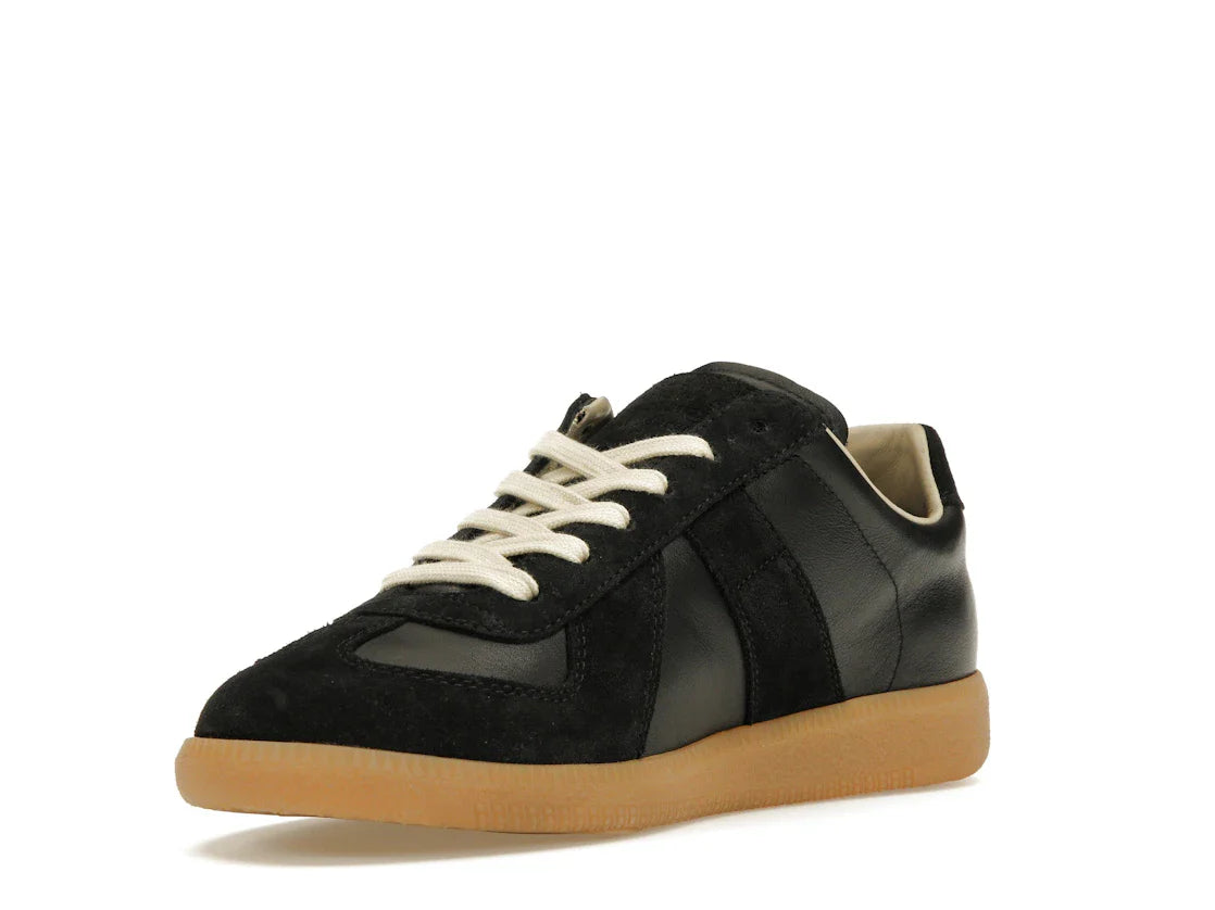 Maison Margiela Replika Deutsche Armee-Trainer (GATs) Schwarzer Gummi