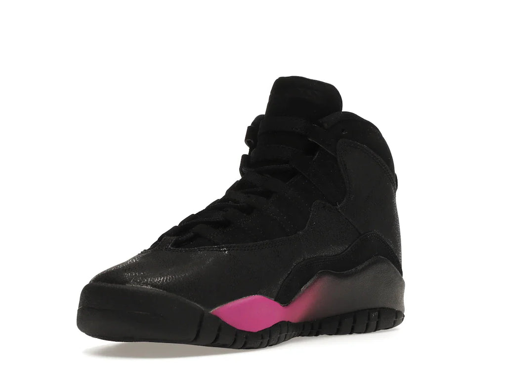 Jordan 10 Retro Schwarz Fuchsia Schwarz (GS)