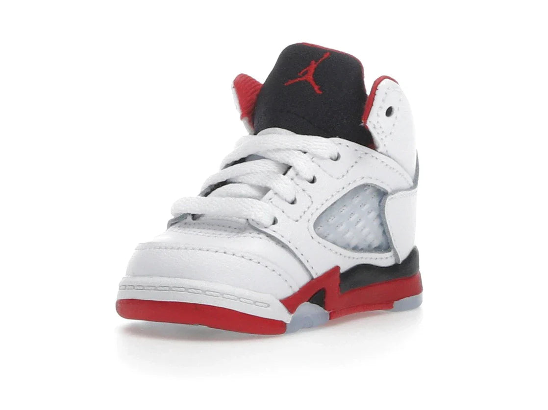 Jordan 5 Retro Fire Red Black Tongue (2025) (TD)