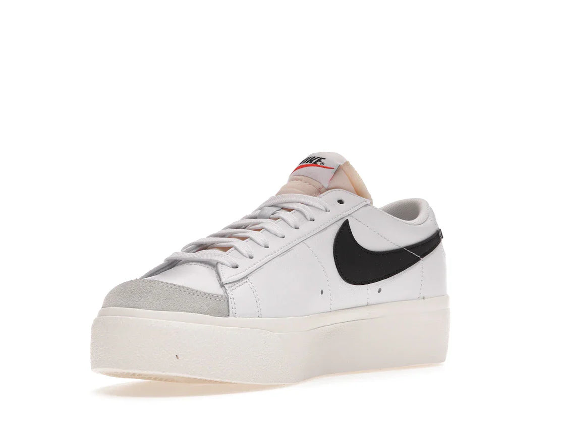 Nike Blazer Low Platform Weiß Schwarz (Damen)