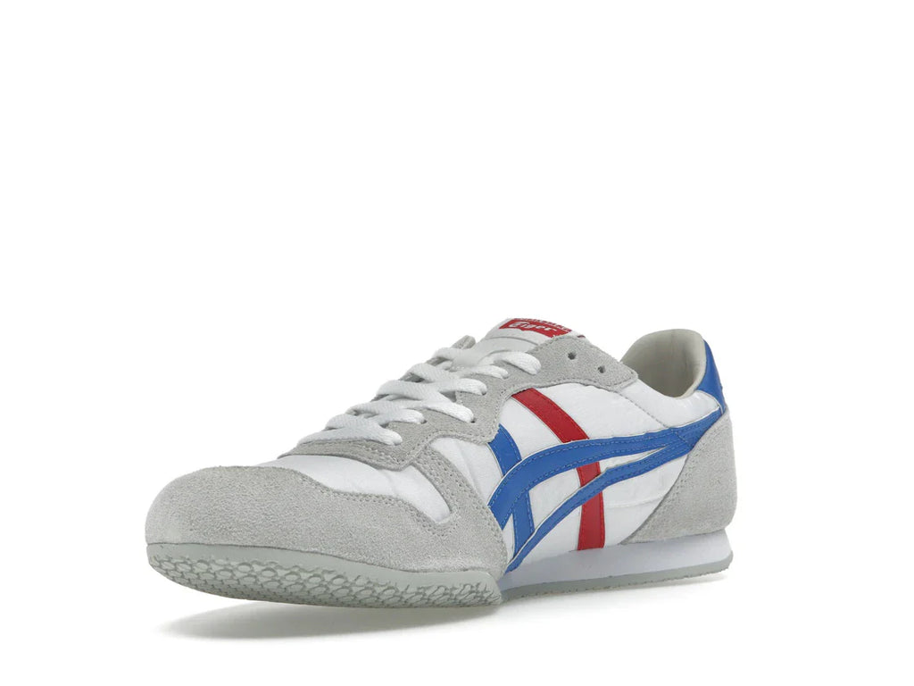 Onitsuka Tiger Serrano Weiß Directoire Blau Rot