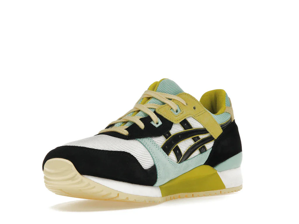 ASICS Gel-Lyte III OG Weiß Schwarz Moosgrün Blau