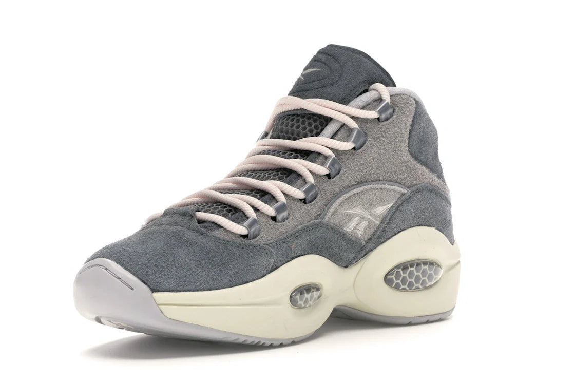 Reebok Question Mid Gray Suede