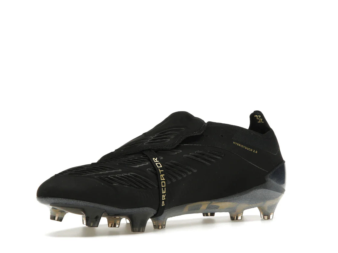 adidas Predator Elite Foldover Tongue FG Core Black Carbon Gold Metallic