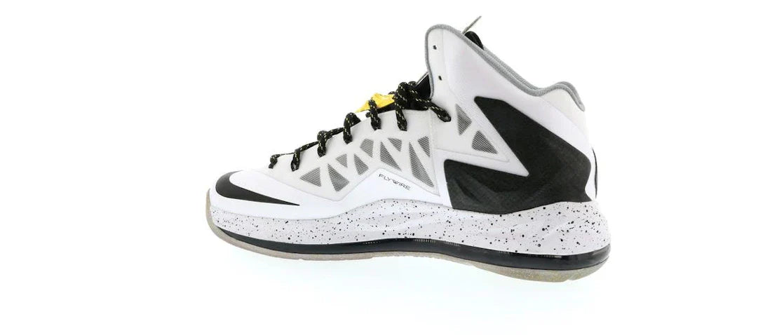 Nike LeBron X Elite+ Weiß Gold