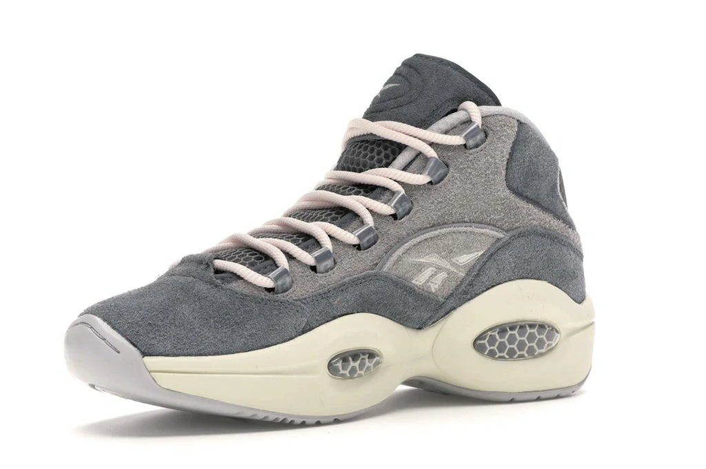 Reebok Question Mid Gray Suede