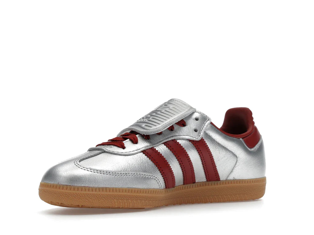 adidas Samba LT Silber Metallic Ruby Gum (Damen)
