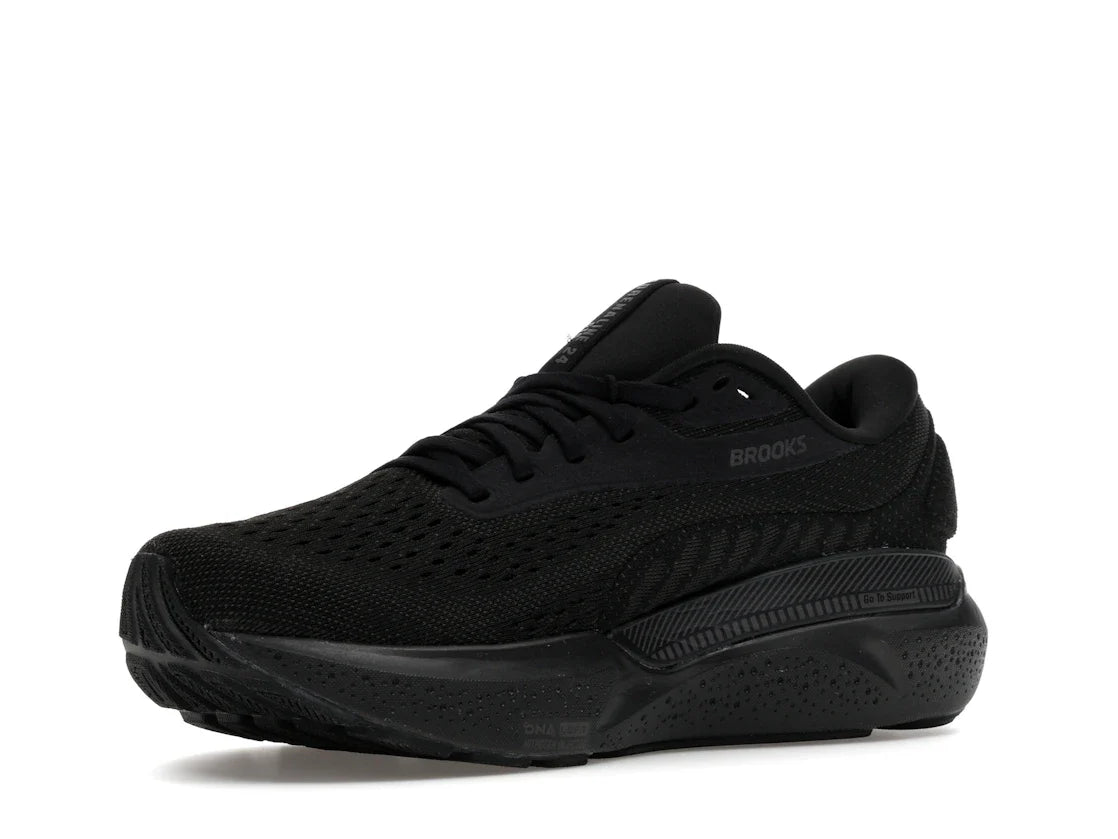 Brooks Adrenaline GTS 24 Black Black Ebony (Damen)