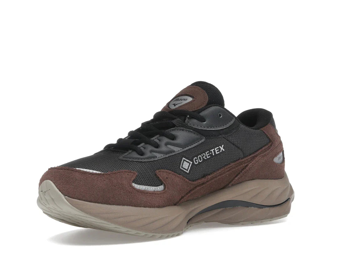 Mizuno Wave Rider Beta Gore-Tex Black Sand Chicory Coffee