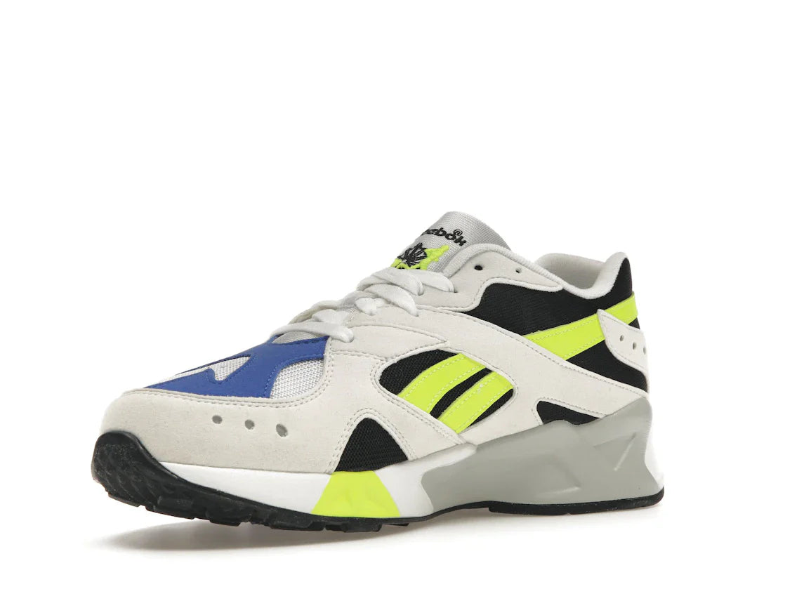 Reebok Aztrek Weiß Schwarz Kobaltgelb