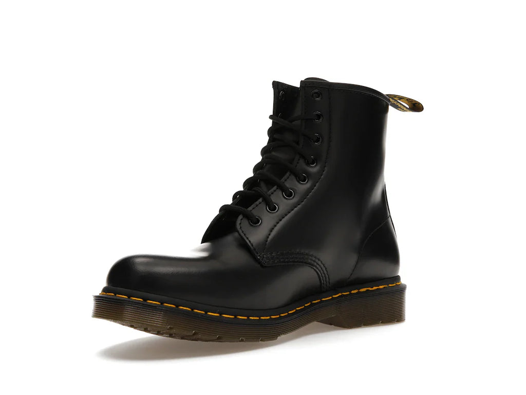 Dr. Martens 1460 Schnürstiefel aus Glattleder, Schwarz