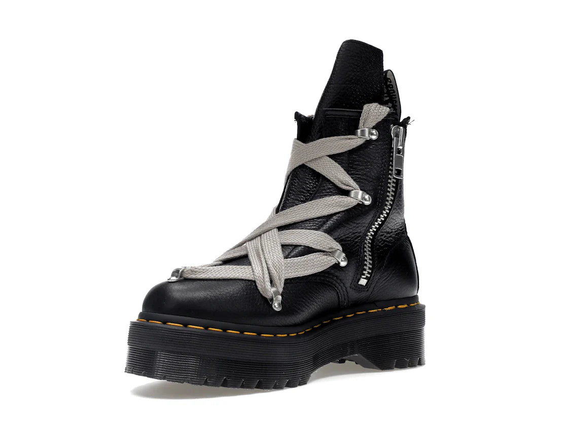Dr. Martens 1460 Quad Ledersohle Pentagramm Jumbo Schnürstiefel Rick Owens Schwarz