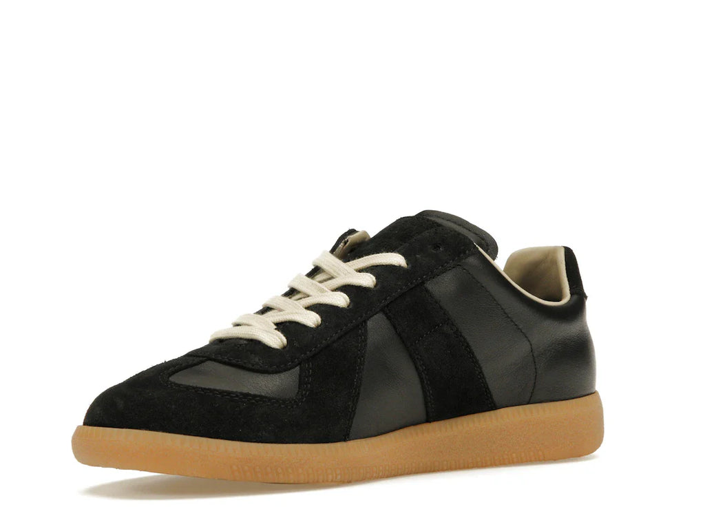 Maison Margiela Replika Deutsche Armee-Trainer (GATs) Schwarzer Gummi