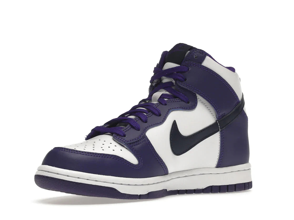Nike Dunk High Electro Purple Midnight Navy (GS)