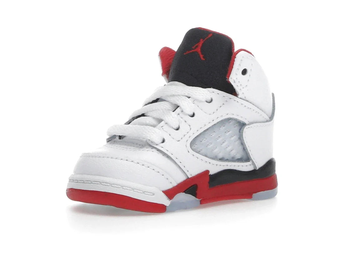 Jordan 5 Retro Fire Red Black Tongue (2025) (TD)