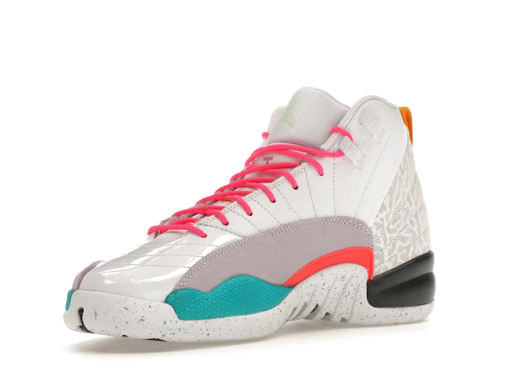 Jordan 12 Retro White Vapor Green (GS)