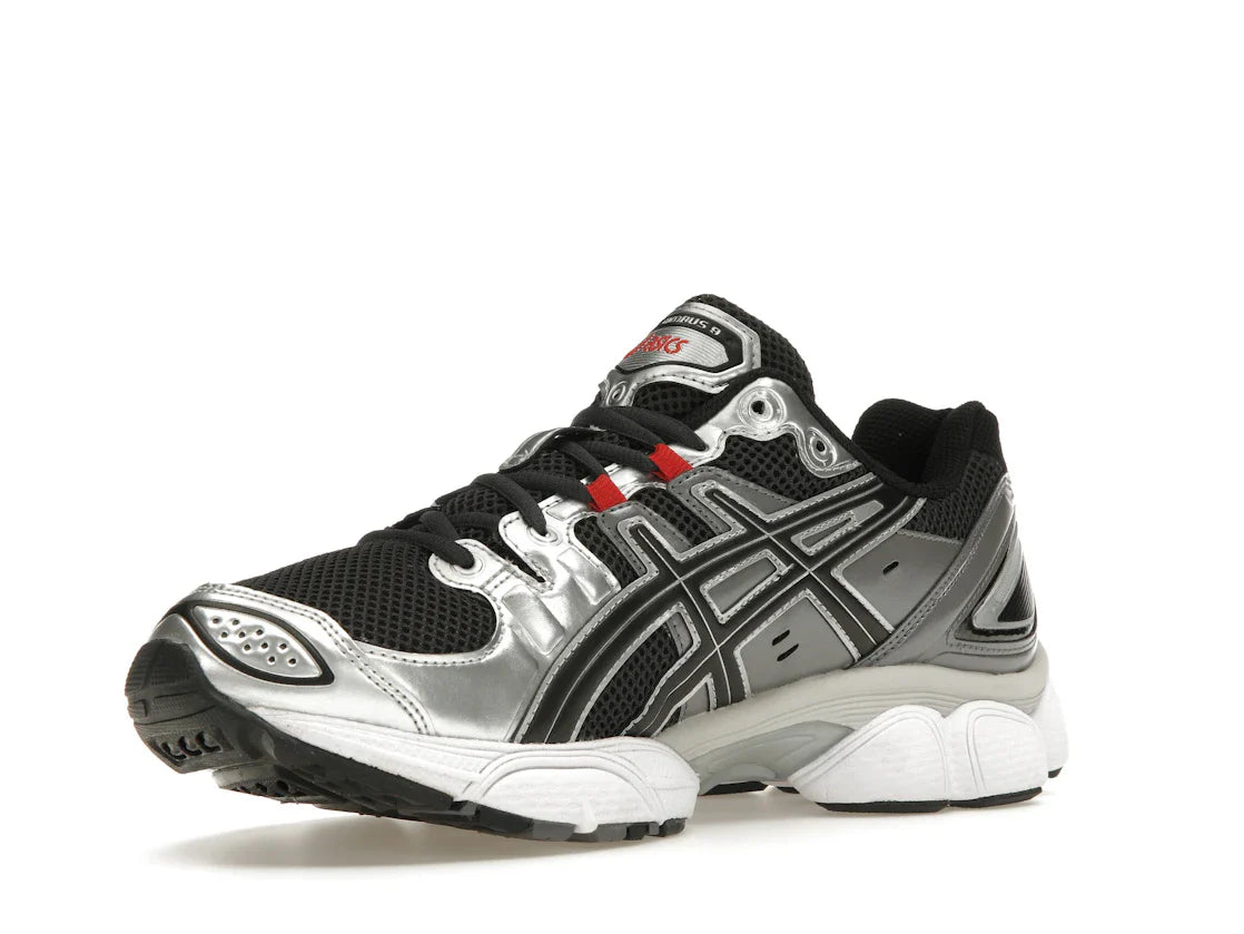 ASICS Gel-Nimbus 9 Graphitgrau Rot