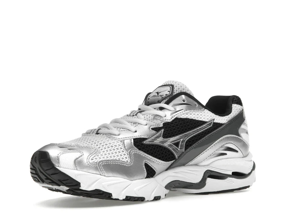 Mizuno Wave Rider 10 Weiß Silber Schwarz