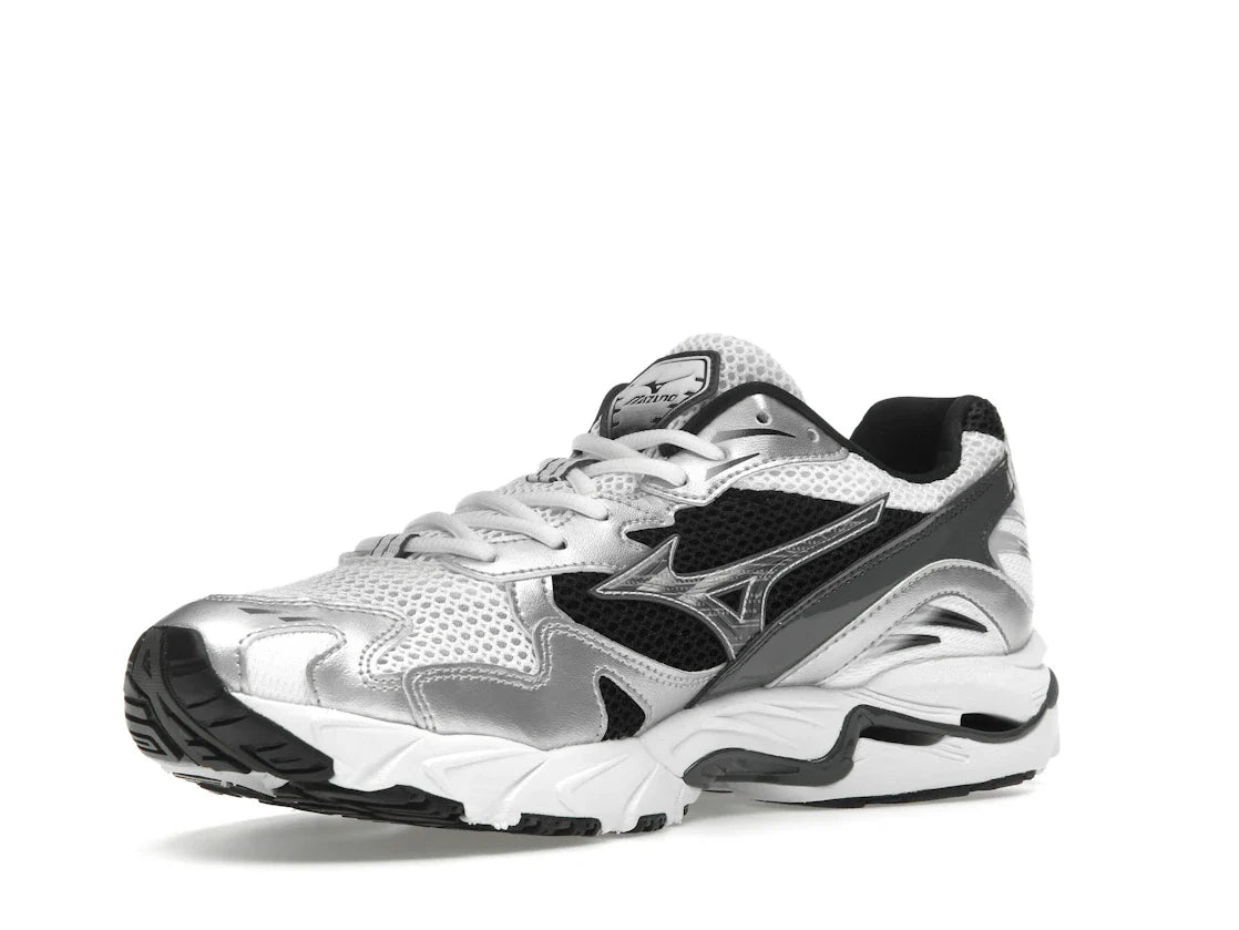 Mizuno Wave Rider 10 Weiß Silber Schwarz