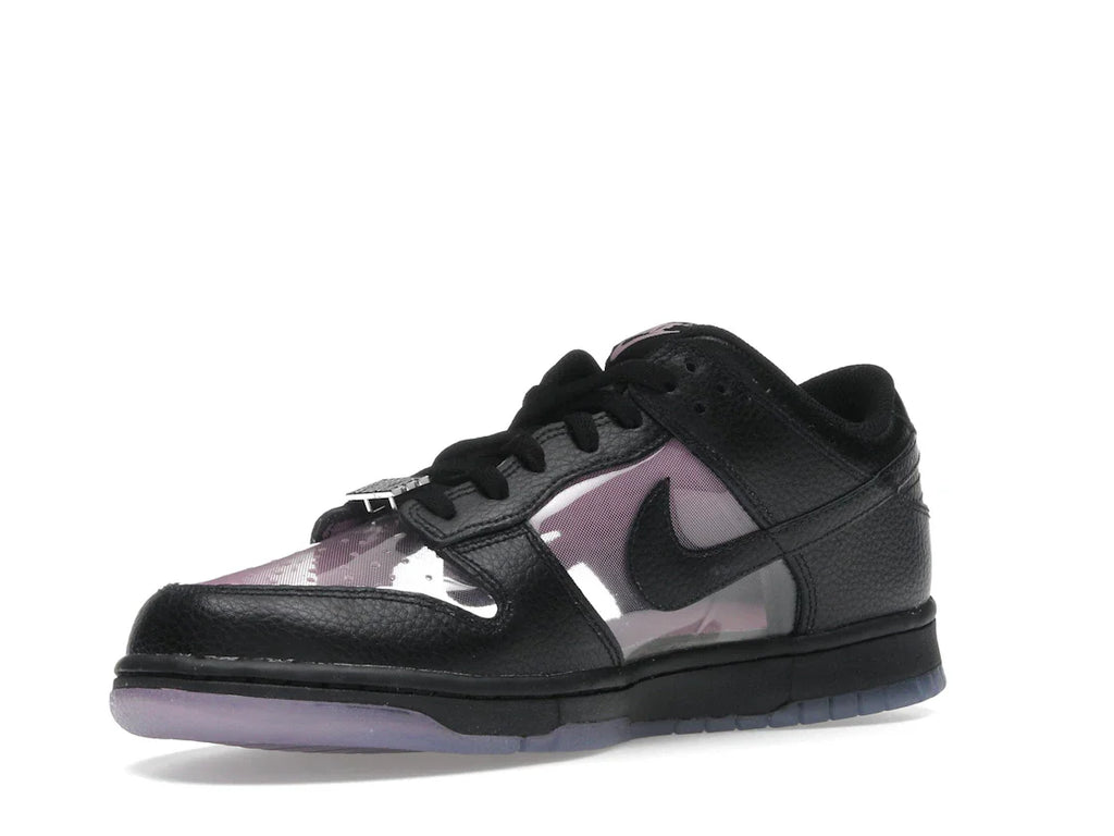 Nike Dunk Low Retro Transparent Schwarz Pink Rise