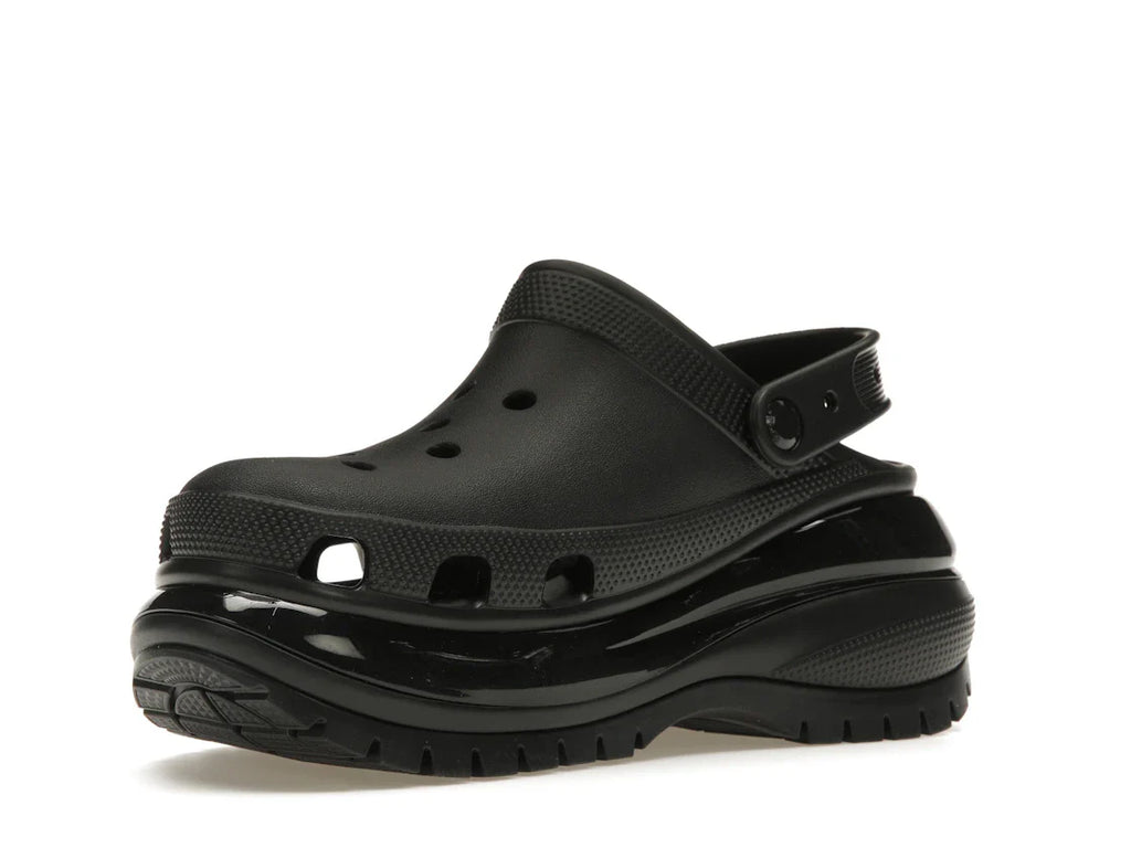Crocs Classic Mega Crush Clog Schwarz