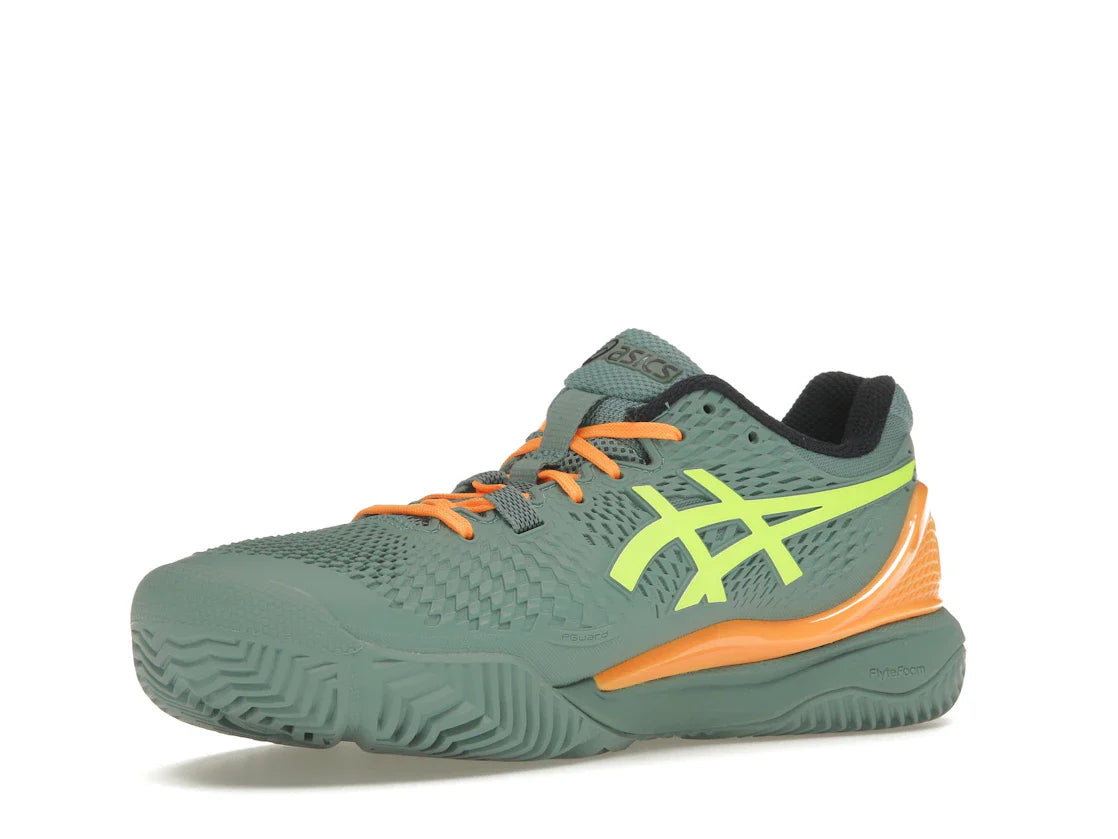 ASICS Gel-Resolution 9 Padel Celadon Sicherheitsgelb