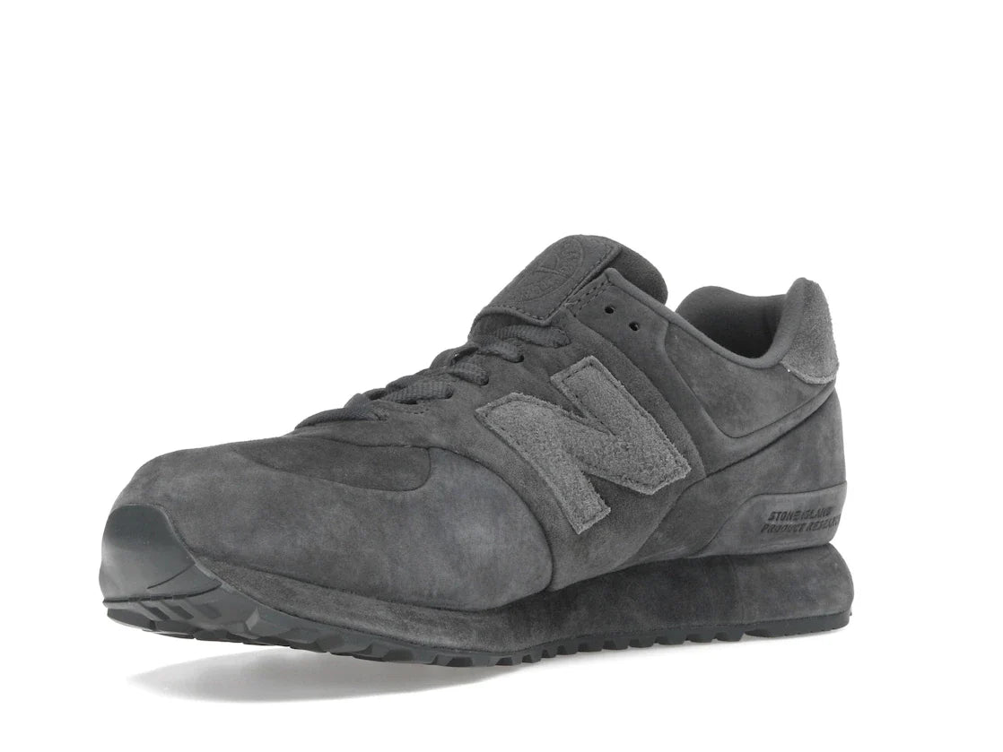 New Balance 574 Legacy Stone Island Ghost Dunkelgrau