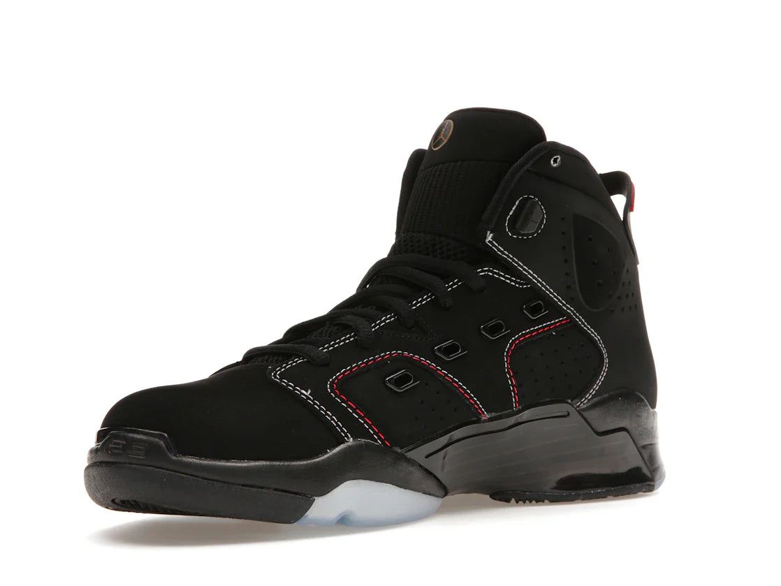 Jordan 6-17-23 Schwarz Weiß Rot Kontrastnähte
