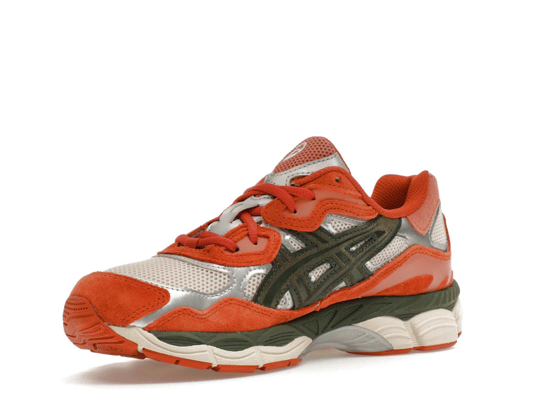 ASICS Gel-NYC Haferflockenwaldgrün Orange