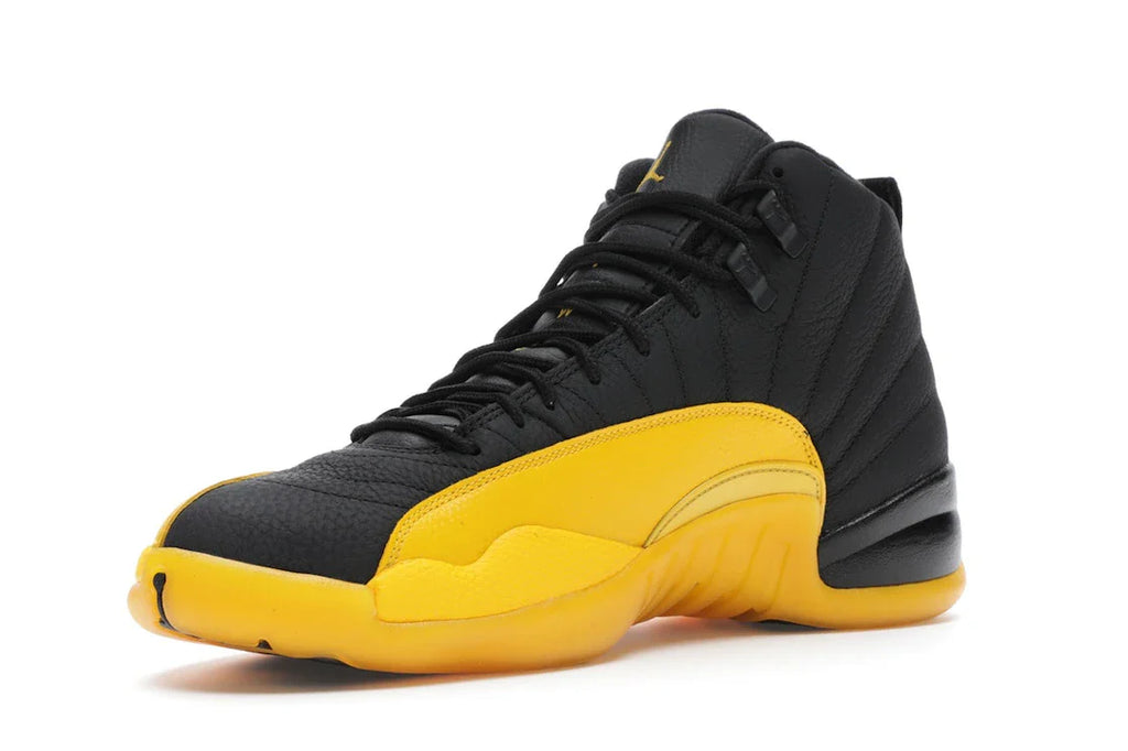 Jordan 12 Retro Schwarz Universitätsgold