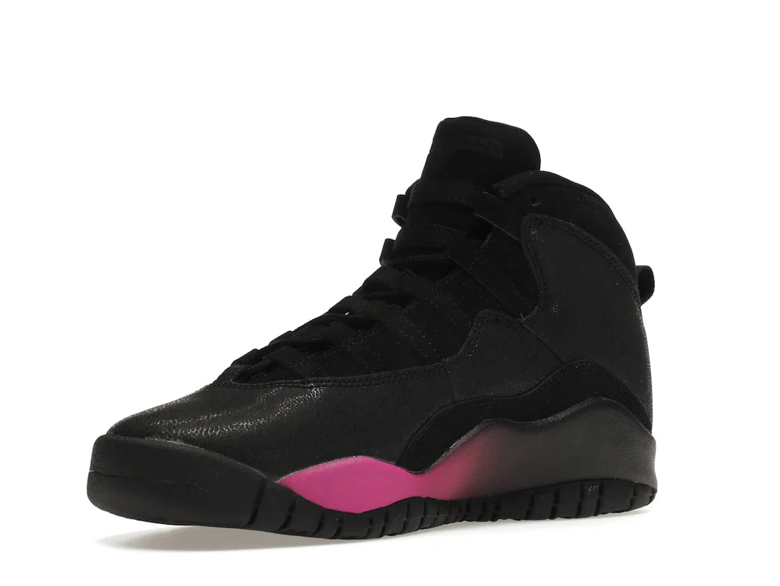 Jordan 10 Retro Schwarz Fuchsia Schwarz (GS)