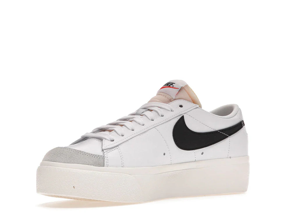 Nike Blazer Low Platform Weiß Schwarz (Damen)