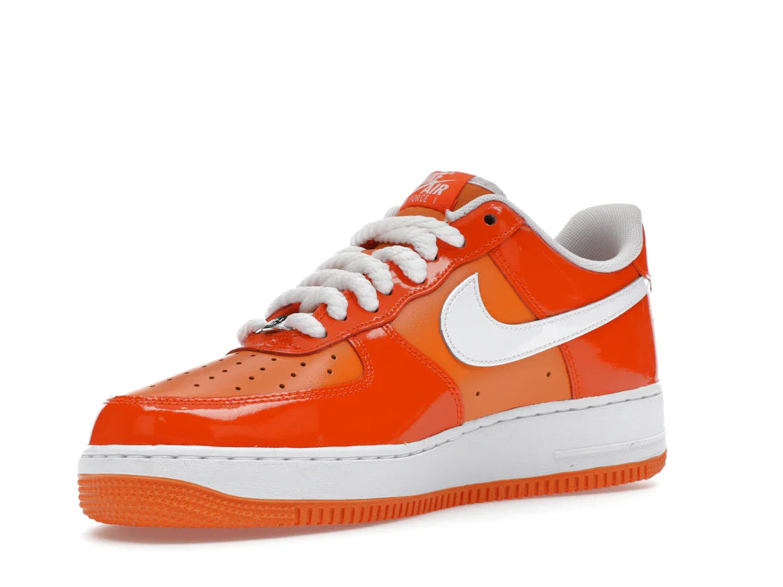 Nike Air Force 1 Low '07 Orange White Patent