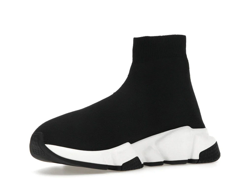 Balenciaga Speed Graffiti Sneaker Weiß Schwarzes Logo (Damen)