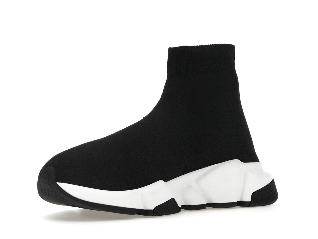 Balenciaga Speed Graffiti Sneaker Weiß Schwarzes Logo (Damen)
