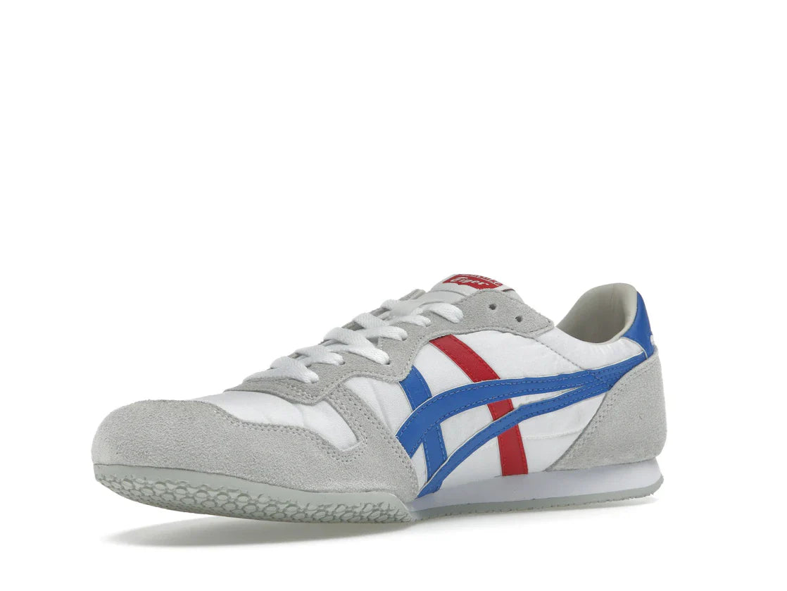 Onitsuka Tiger Serrano Weiß Directoire Blau Rot